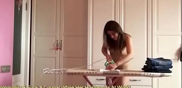  Evelina Darling Does Her Chores Totally Naked